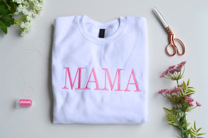MAMA Embroidered Crewneck