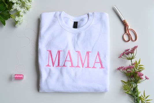 MAMA Embroidered Crewneck